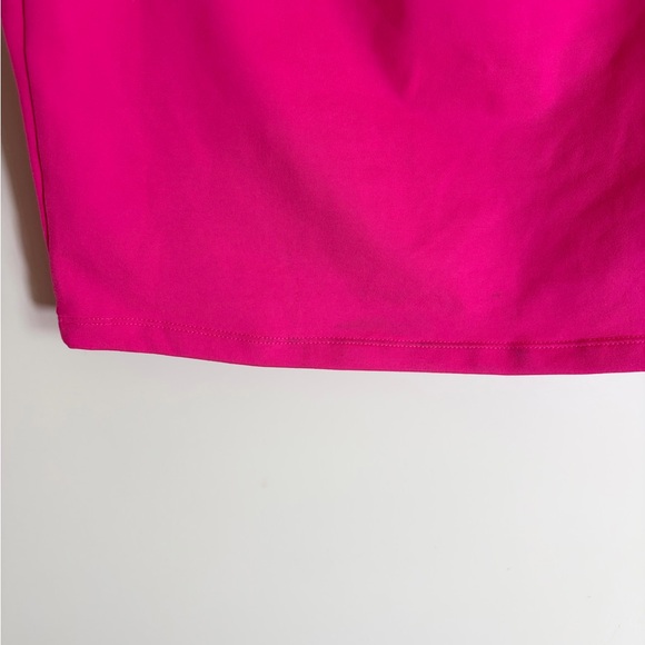 Fabletics Hot Pink Athletic Stretch Dress Strappy Size Large Athleisure Workout - Picture 11 of 12